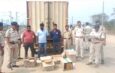 ছয় লক্ষ টাকার গাঁজা উদ্ধার কুরিয়ার সার্ভিসের পার্সেল ভ্যানে, আটক তিন
