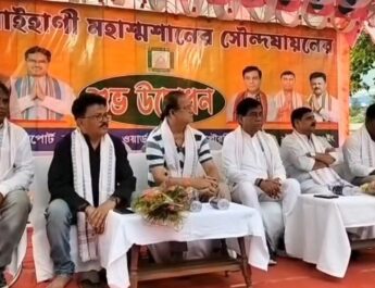 ছিনাইহানি মহাশ্মশানের সৌন্দর্যায়নের উদ্বোধন, শীঘ্রই চালু হবে বৈদ্যুতিক চুল্লি : মেয়র দীপক মজুমদার