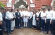ত্রিপুরা বার নির্বাচনের প্রচারের শেষ দিনে আদালত চত্বরে উন্নয়ন মঞ্চের শক্তি প্রদর্শন