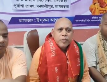 বিশ্বের ১৪০ দেশে জন্মাষ্টমী, আগরতলায় দু’দিনের বর্ণাঢ্য আয়োজন ইসকনের