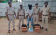 আগরতলা রেলস্টেশনে ২১.৮১৫ কেজি গাঁজা উদ্ধার, গ্রেফতার যুবক