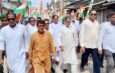 ধর্মনগরে কংগ্রেসের বিক্ষোভে উত্তেজনা, পুলিশের সঙ্গে ধস্তাধস্তি