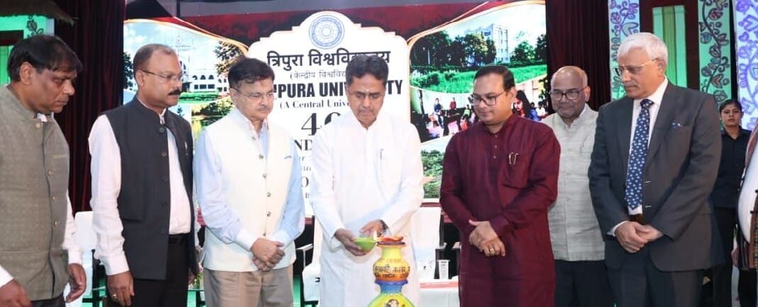 চার দশকে ত্রিপুরা বিশ্ববিদ্যালয়, উত্তর-পূর্বের অন্যতম জ্ঞান ও গবেষণা কেন্দ্র গড়ার আহ্বান মুখ্যমন্ত্রী ডাঃ সাহার